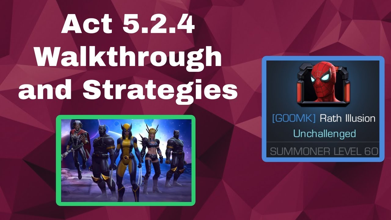 Act 5.2.4 (Lines in the Sand) Masochism + Optimist Path Walkthrough  [MCOC]