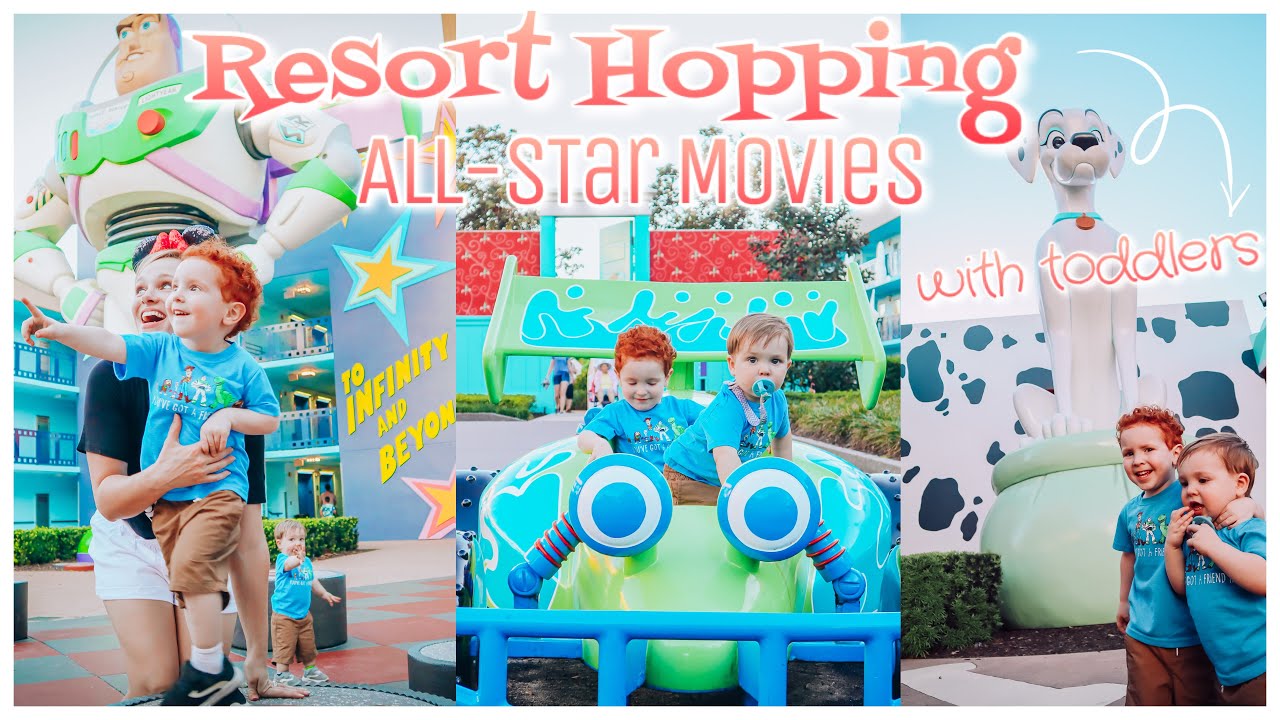 Disney Resort Hopping with Toddlers: All-Star Movies Resort | Arrival Day
