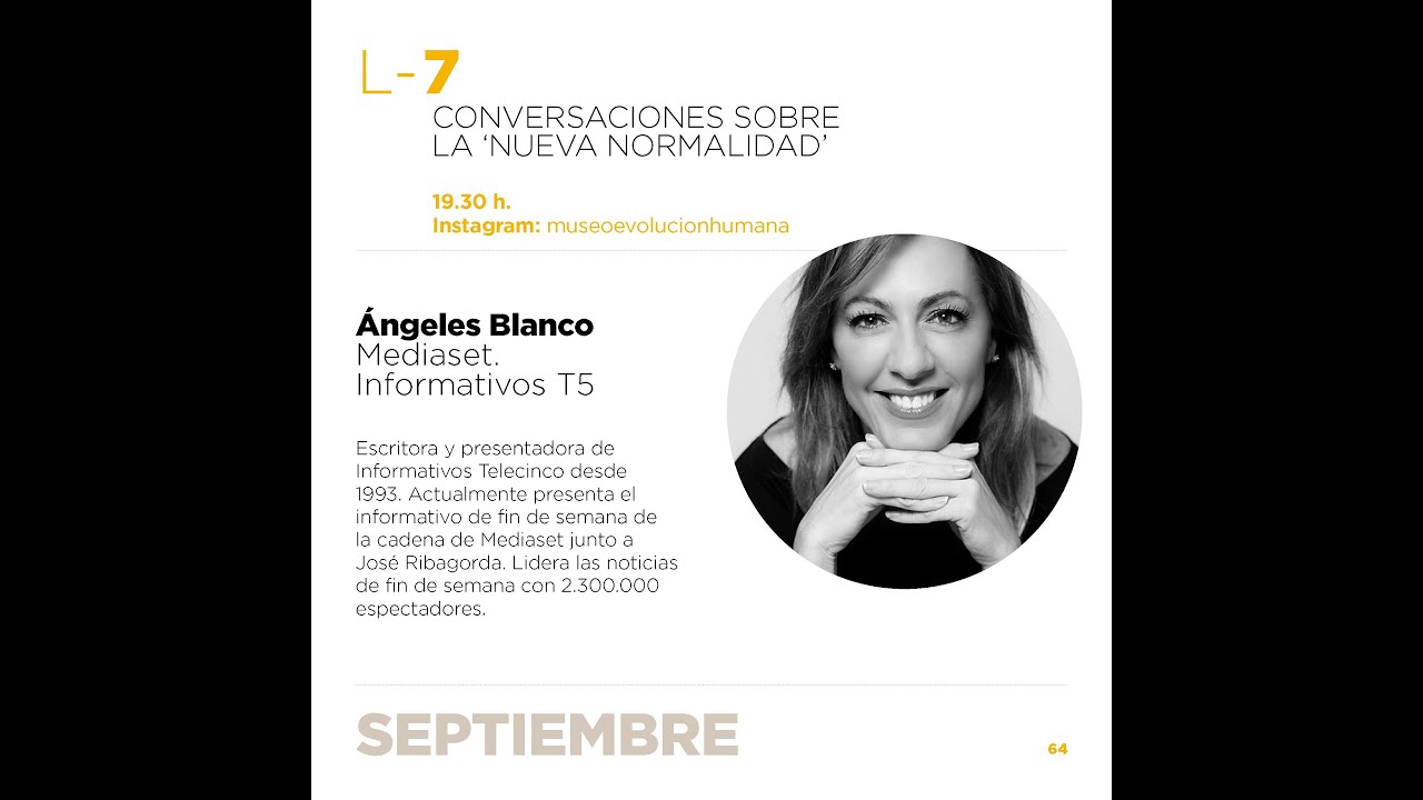 La nueva normalidad, con Ángeles Blanco