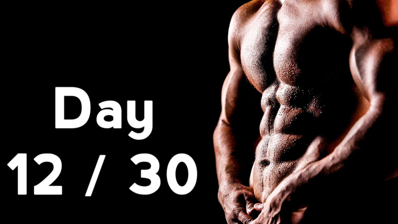 30 Days Six Pack Abs Workout Program Day: 12/30