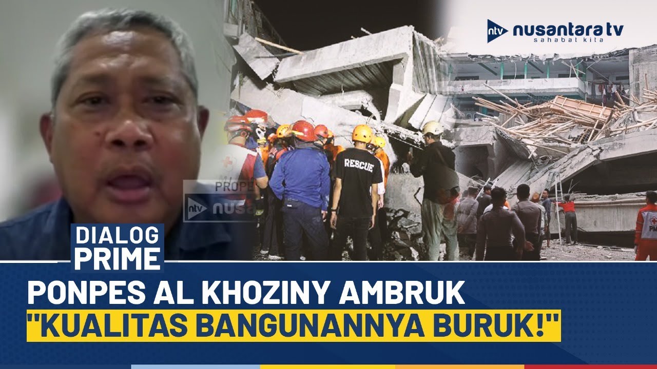 [FULL] Ponpes Al Khoziny Ambruk, Santri Jadi Korban! Pakar Teknik Sipil: Kualitas Bangunannya Buruk!