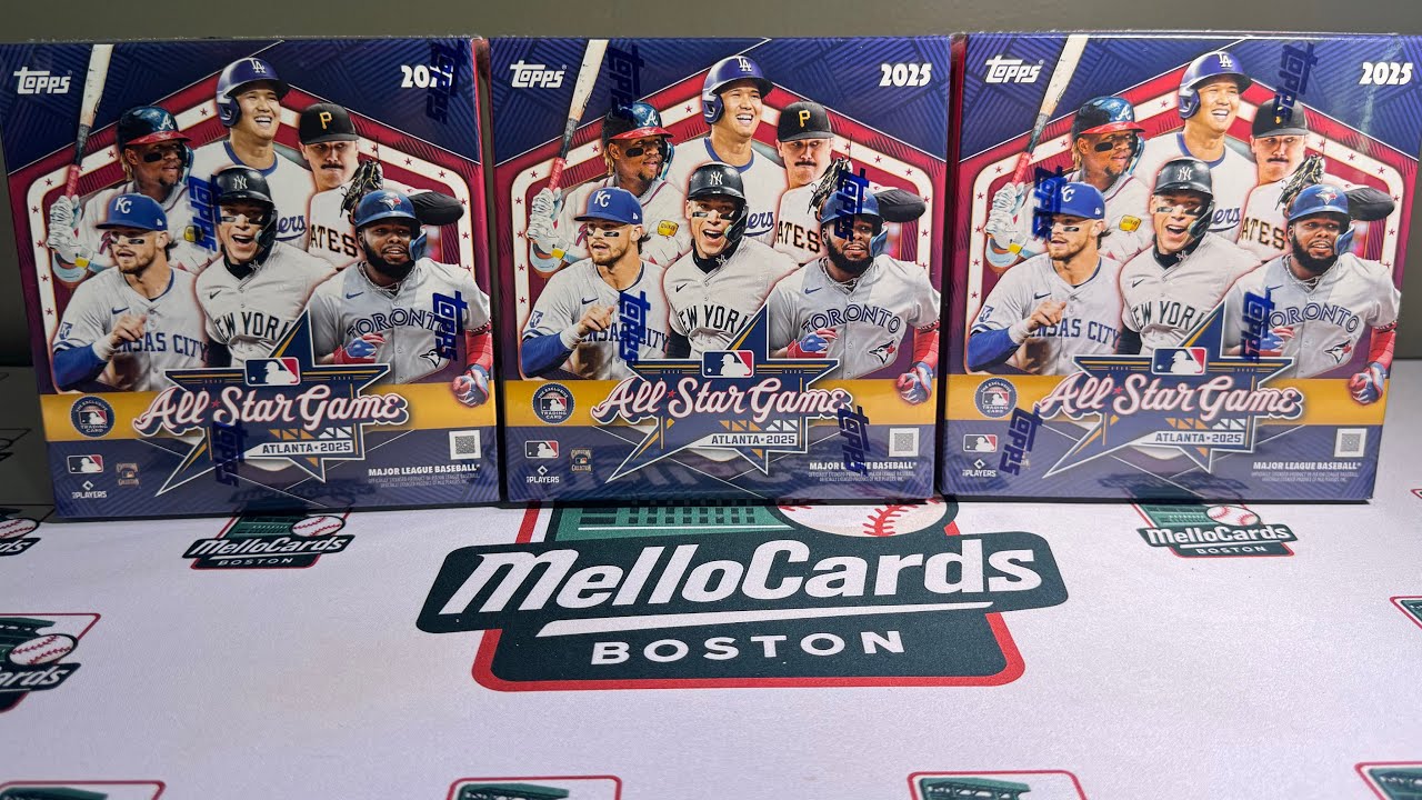 NEW PRODUCT! Worth the price? Opening (3) Mega Boxes of 2025 Topps All Star Game Set!