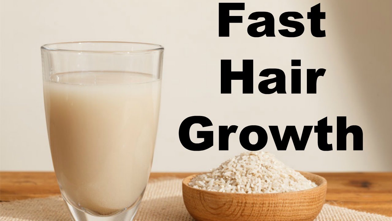 DIY Rice Water FAST GROWTH+REPAIR DAMAGE