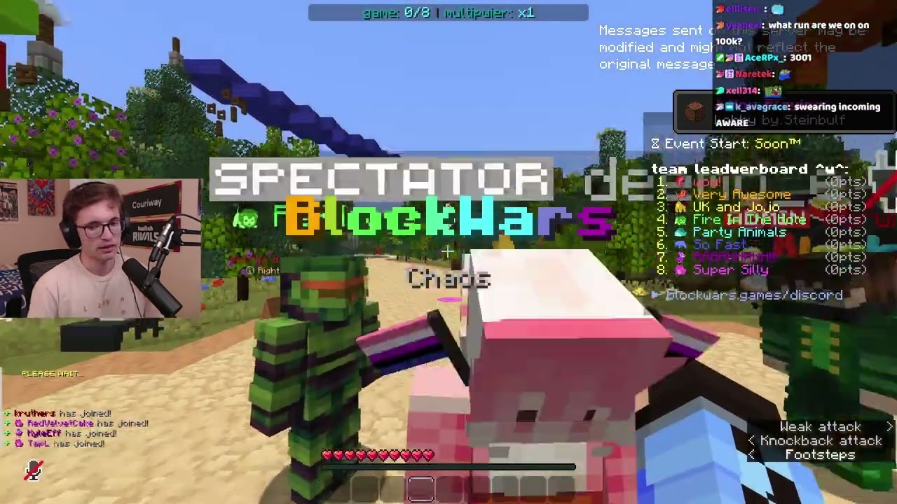 Blockwars Chaos with Feinberg Smallant and AweSamDude
