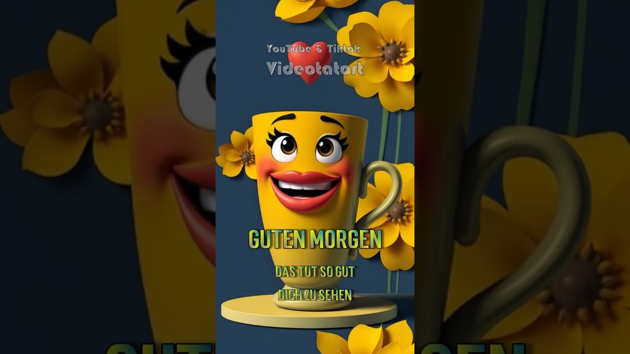 Guten Morgen, das tut so gut dich zu sehen - Kaffeetasse #coffee #funny