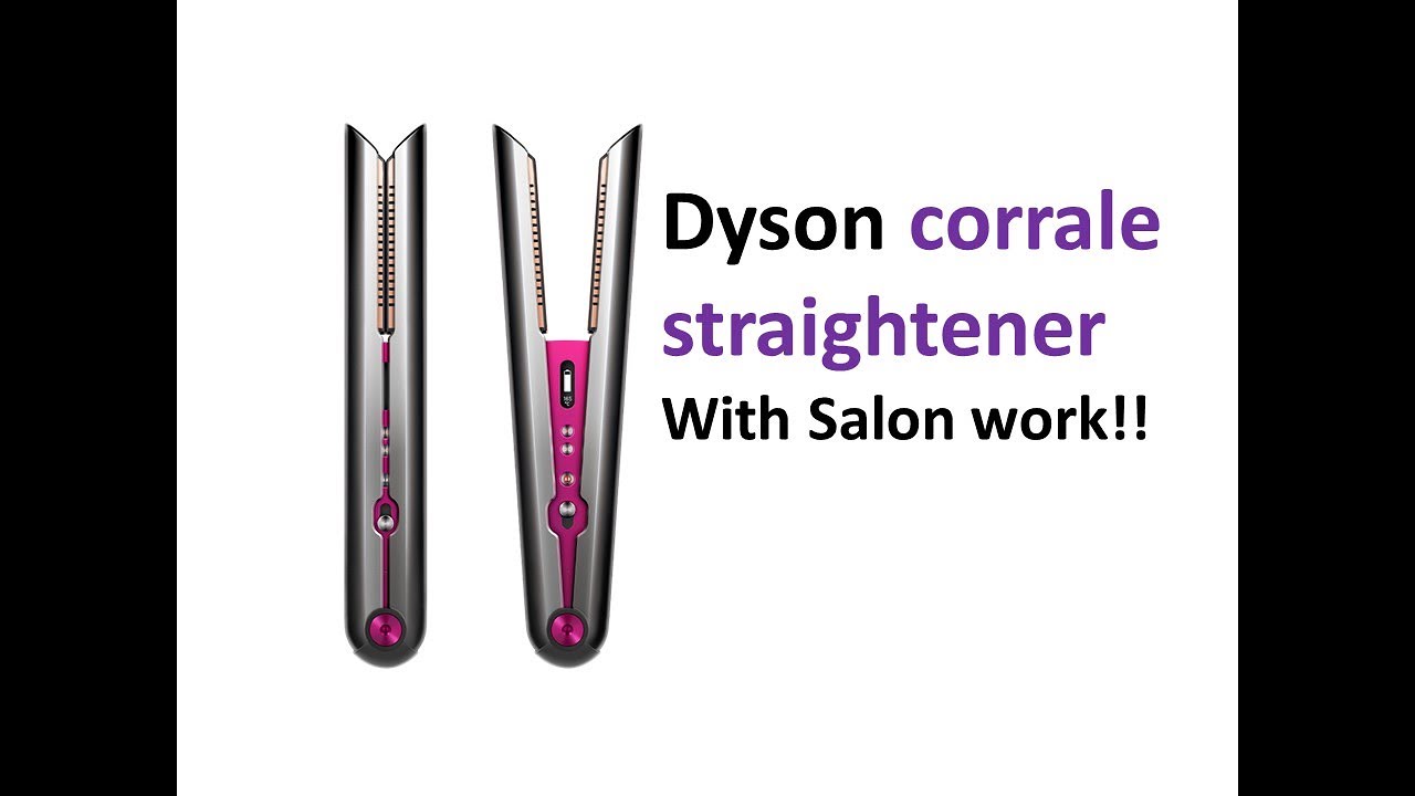 다이슨 코랄 스트레이너를 사용한 살롱 워크 ! dyson corrale straightener wave styling