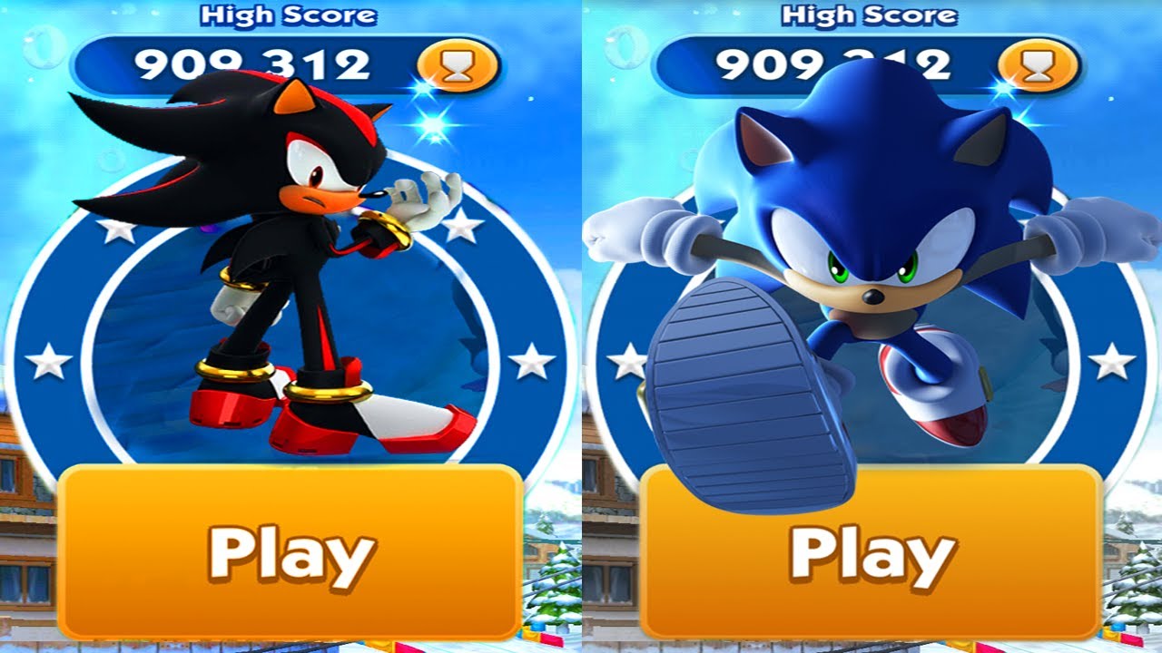 Sonic Dash 2 Sonic Boom Vs Sonic Dash - All Characters Unlocked