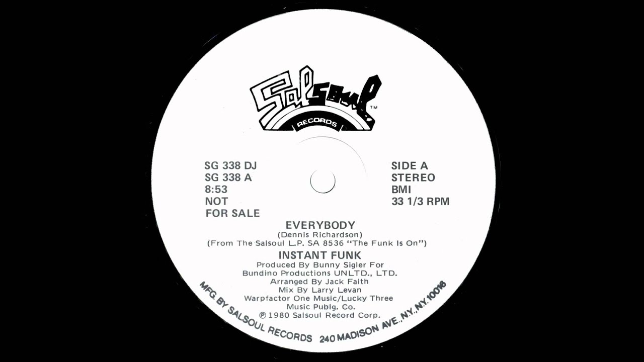 Everybody - INSTANT FUNK