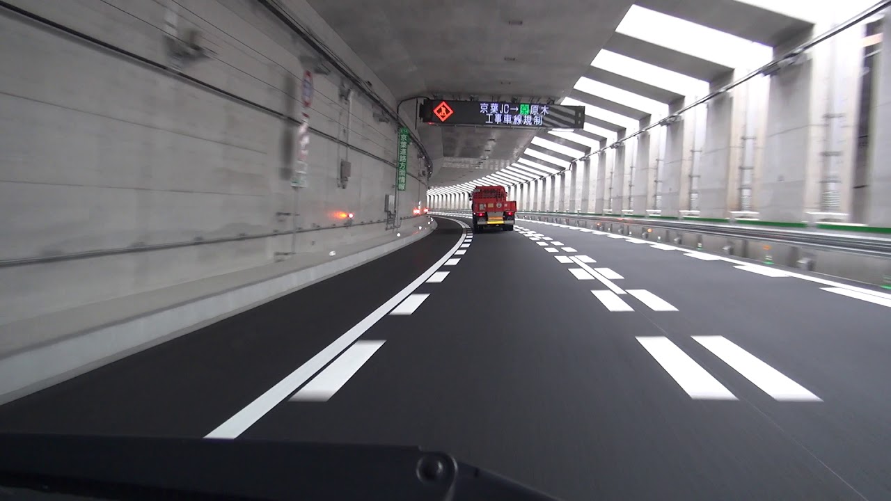 東京外環自動車道  三郷JCT  ⇒  高谷JCT  東京ディズニーリゾートまで  昼間走行 2018/06/12