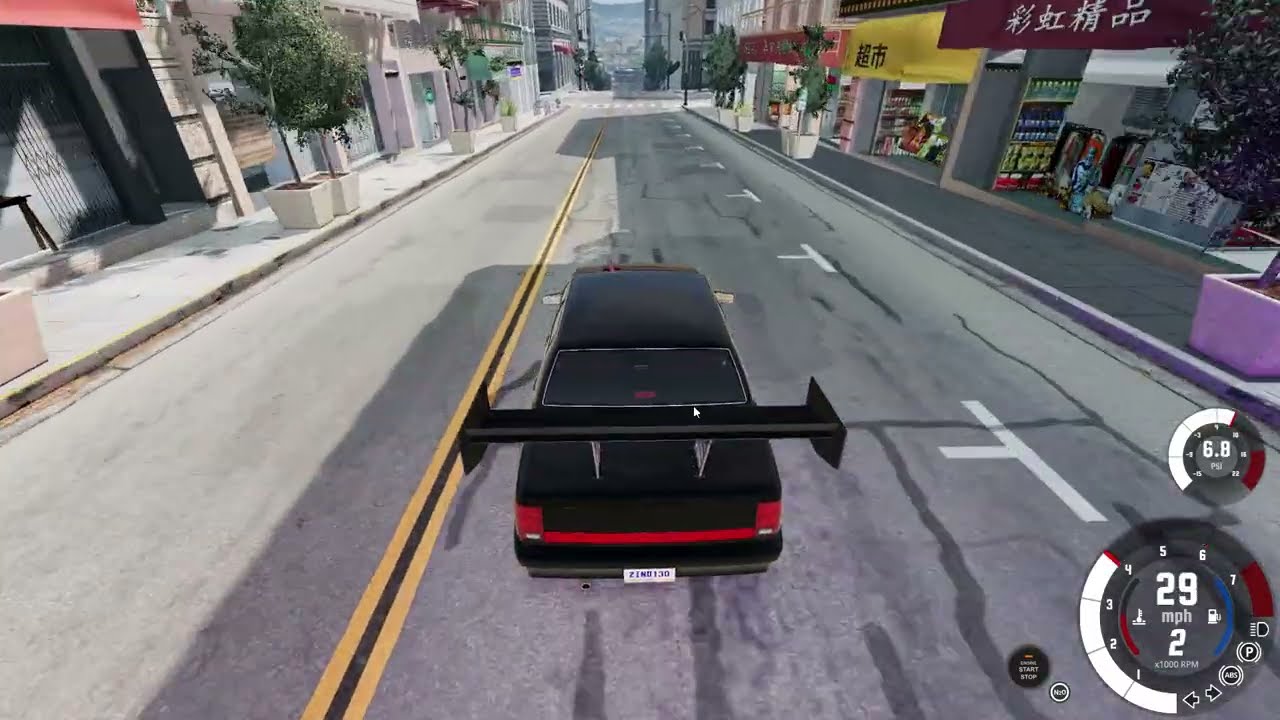 BeamNG Police Chase VS Custom Made Car