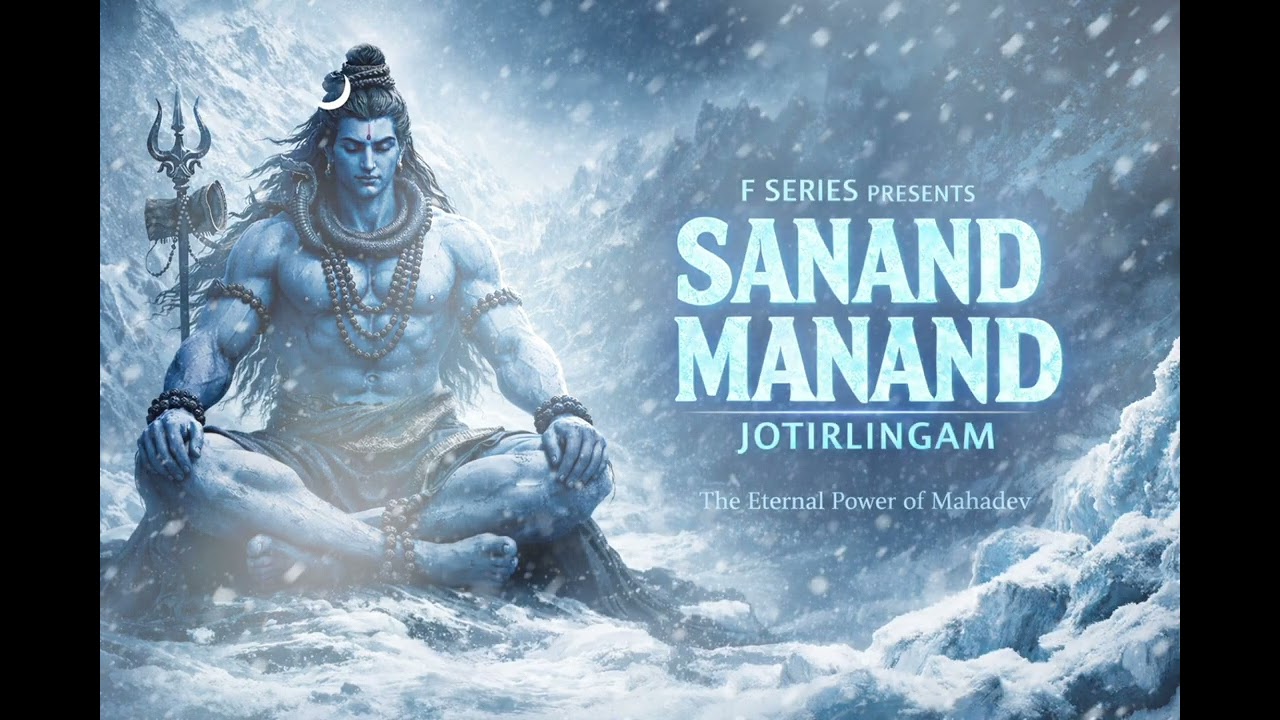 SANAND MANAND JOTIRLINGAM | Powerful Shiva Chant | Mahadev Meditation | F Series