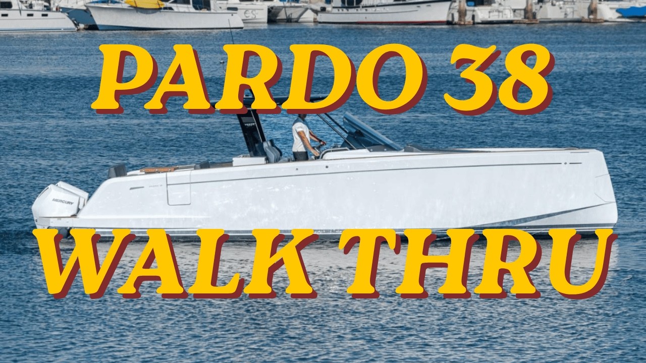 Pardo 38 2023 года | 599 тыс. долларов | Итальянская прогулочная яхта