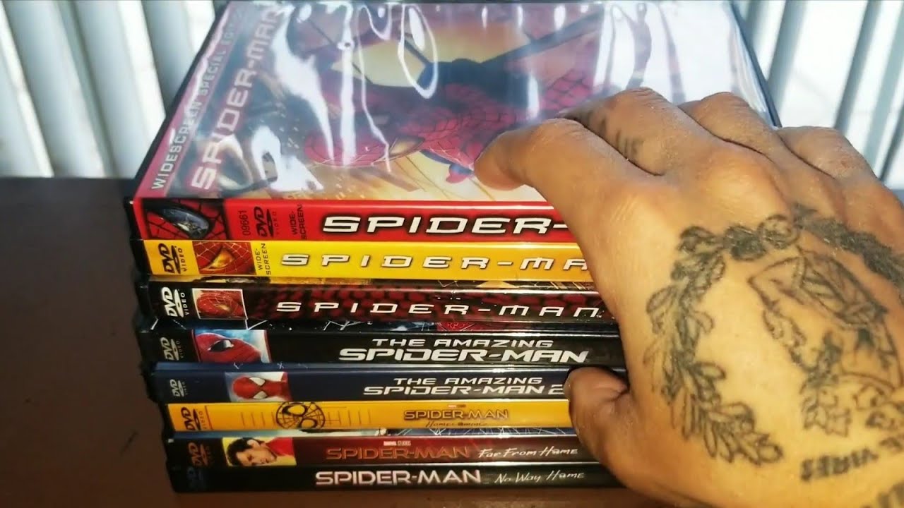 My Spider-Man DVD Collection
