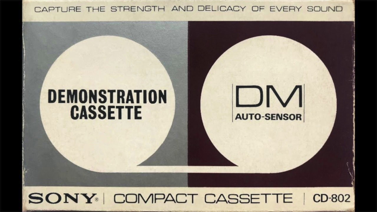 SONY Compact Cassette | CD-802 | 1972