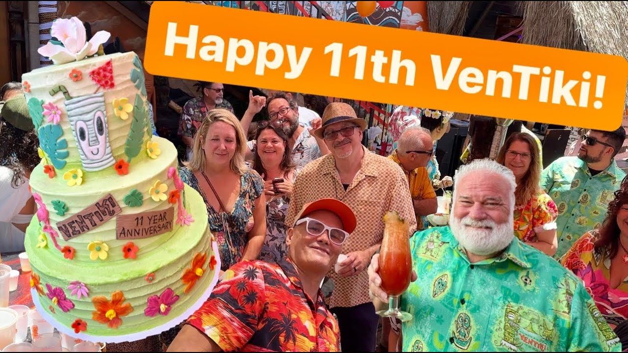 VENTIKI 11th anniversary | Tiki Tony mug release