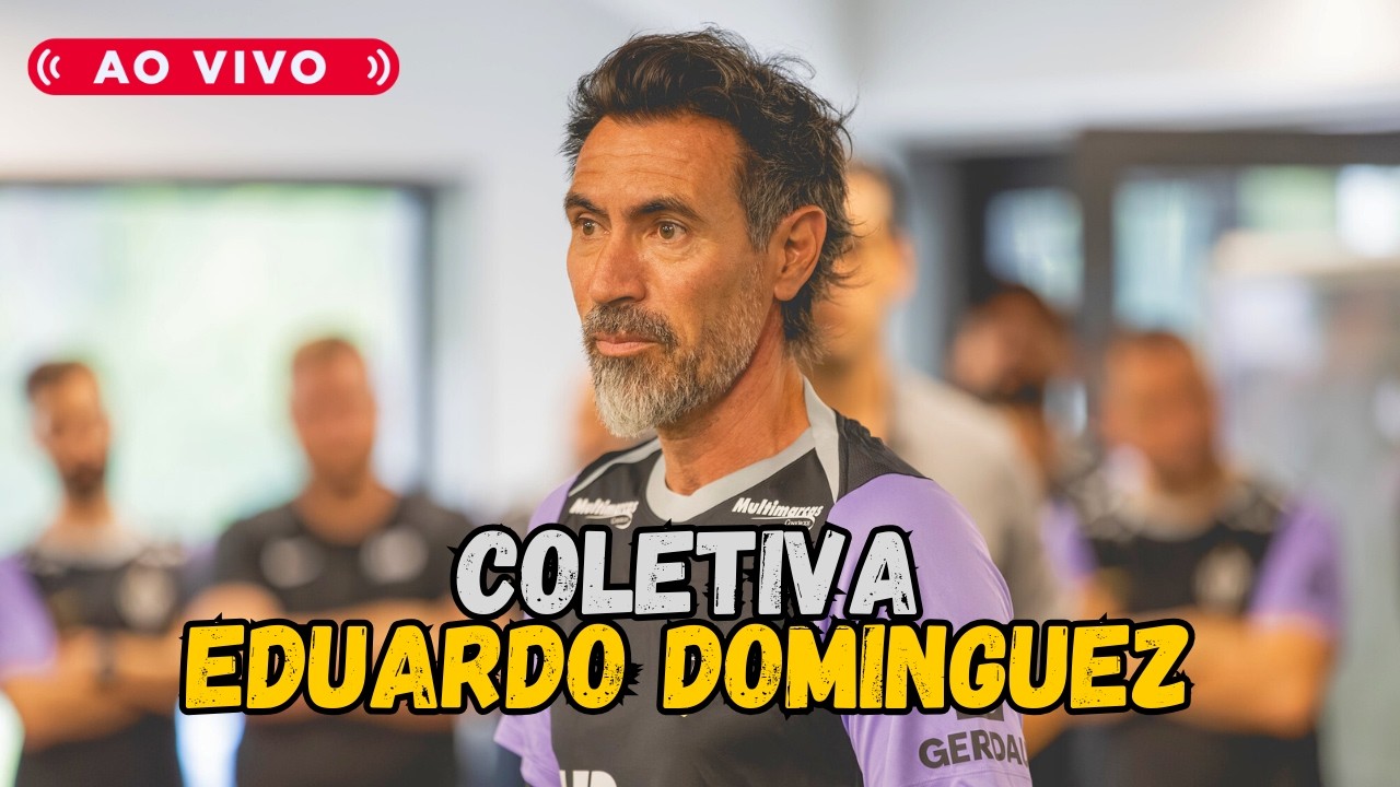 🔴 COLETIVA E APRESENTAÇÃO DE EDUARDO DOMINGUEZ AO VIVO