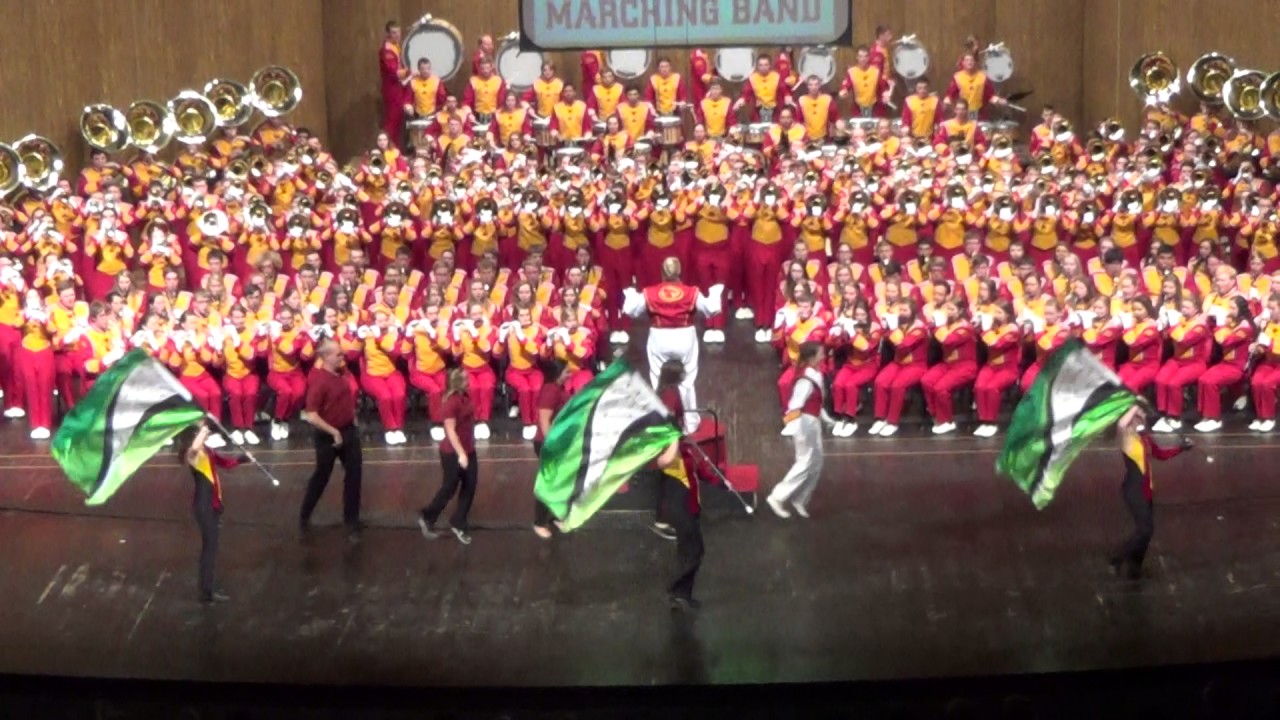 Iowa State University Marching Band - Shipping Up To Boston (2016 Band Extravaganza)