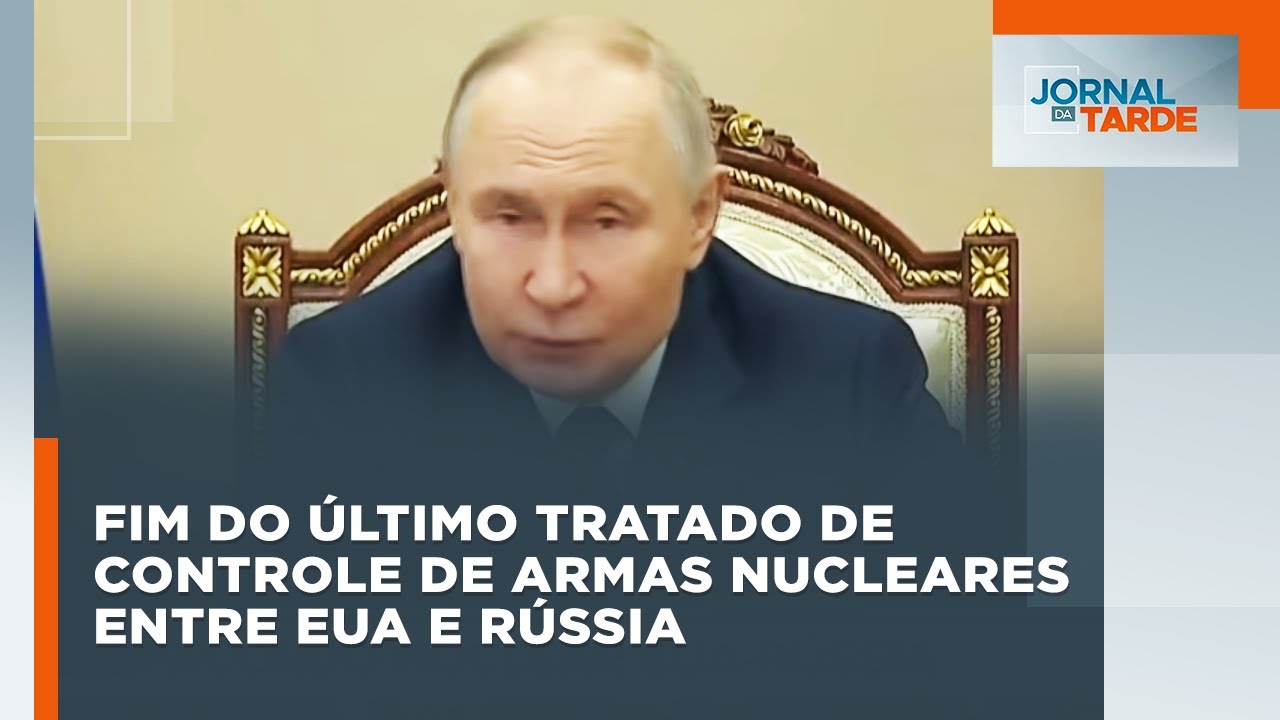 Fim do último tratado de controle de armas nucleares entre EUA e Rússia