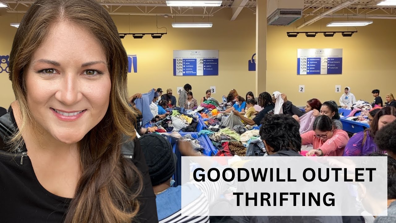 Goodwill Outlet Bins Thrifting in Charlotte North Carolina