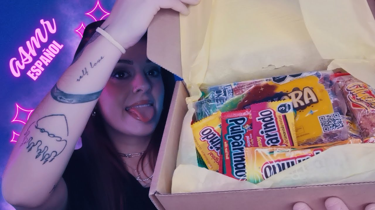 PROBANDO DULCES MEXICANOS   | ASMR Español