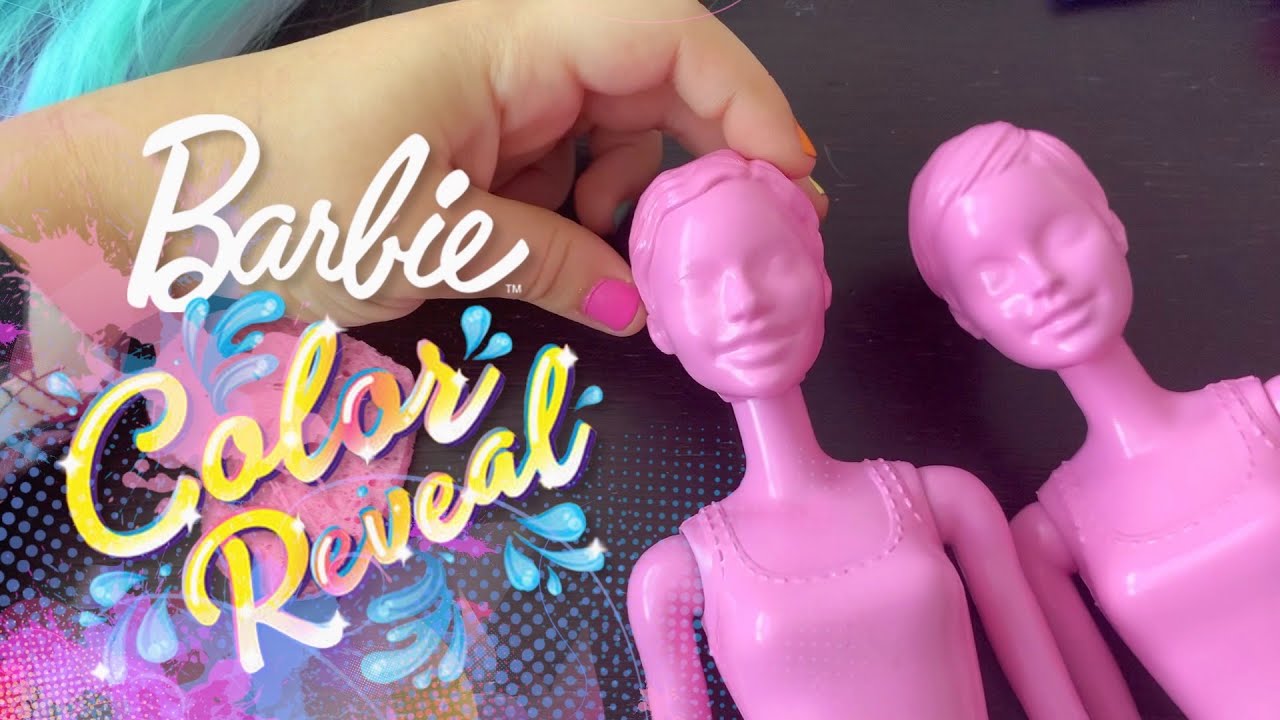 Unboxing Barbie Color Reveal Dolls | Magical Makeover & Fashion Show