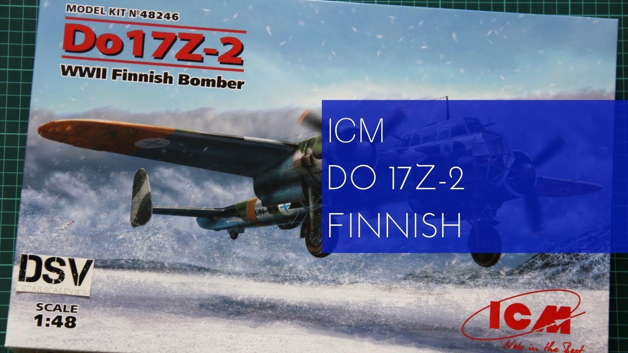 ICM 1/48 Do 17Z-2 Finnish (48246) Review