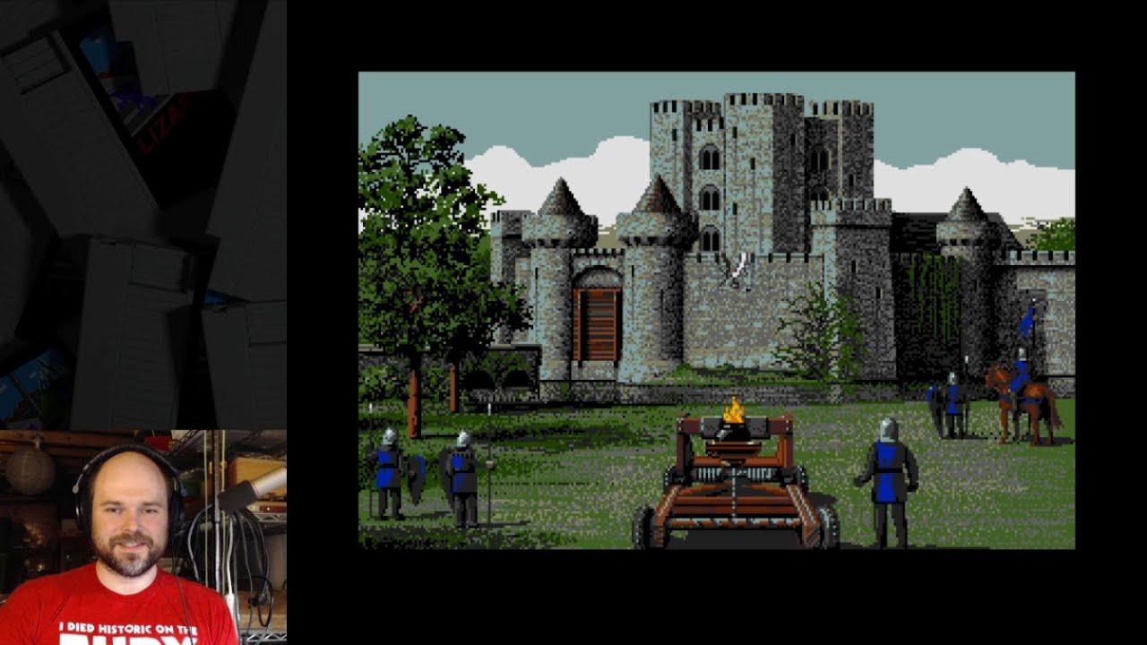 Defender of the Crown (Atari ST) longplay win and lose