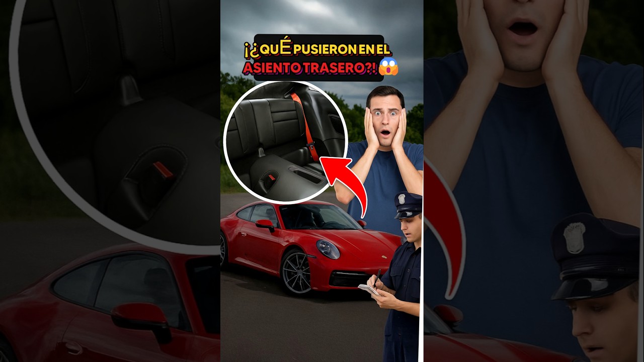 &iquest;Por qu&eacute; los asientos traseros en los deportivos son tan peque&ntilde;os? 😒