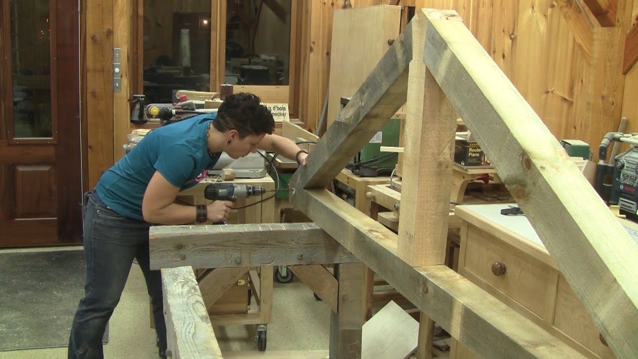 L'gosseux d'bois Ep 115  - Comment faire une ferme en bois massif