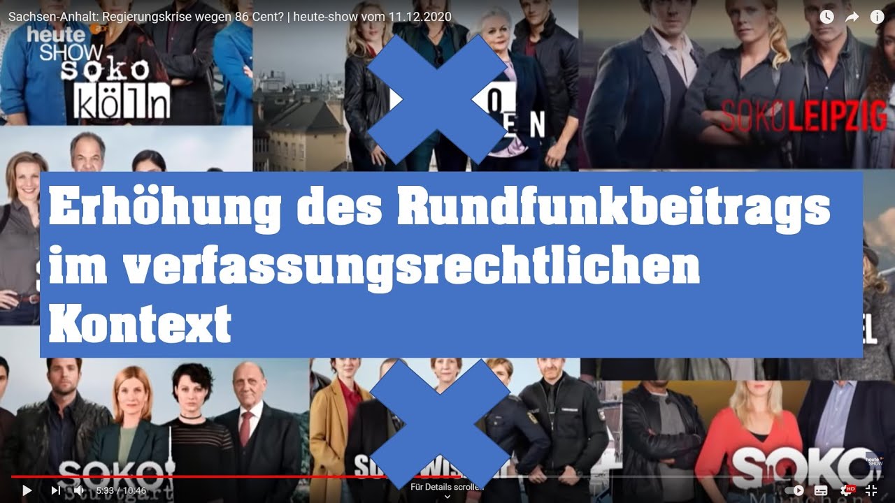 Medienethik 07 Rundfunkbeitrag