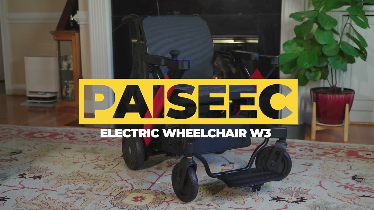 Paiseec W3: The Ultimate 3-in-1 Electric Wheelchair for Comfort and Versatility!