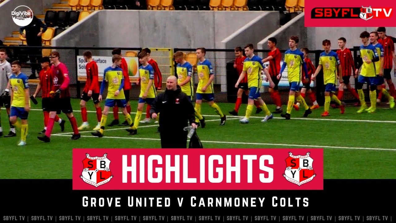 Grove United v Carnmoney Colts - Under 15 Sixth Supplementary League Cup Final - December 2022