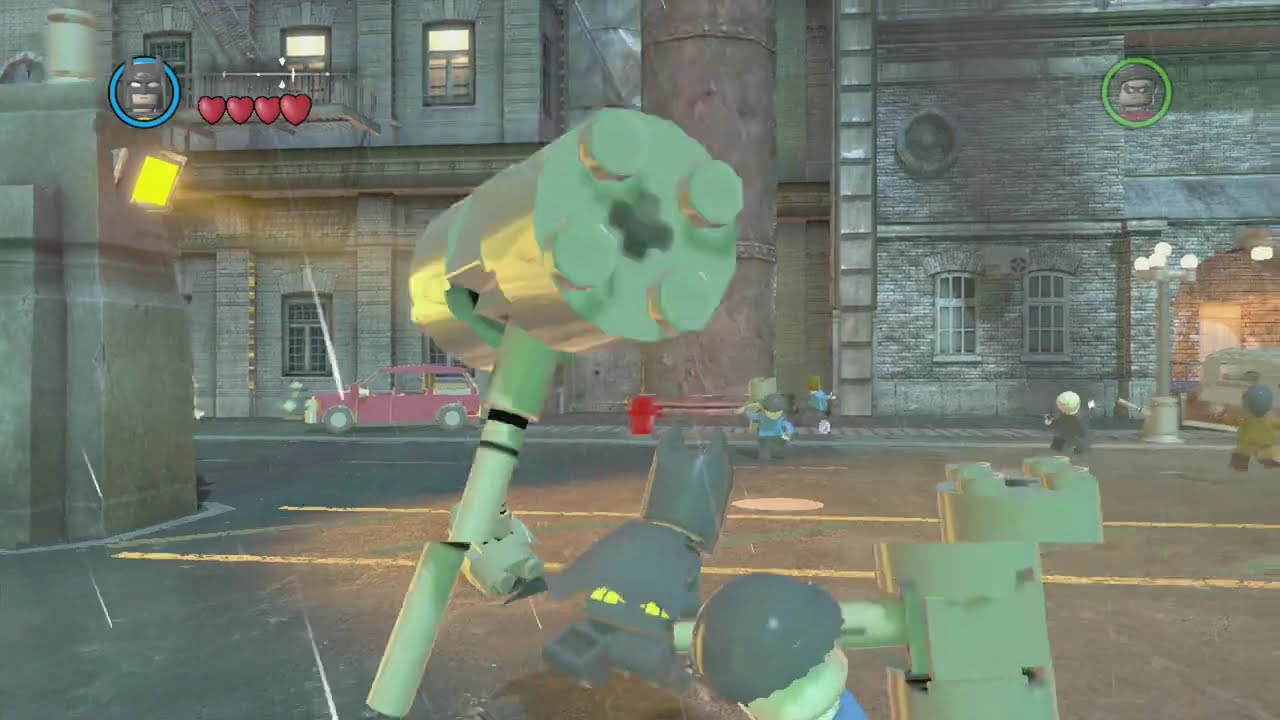 LEGO Batman 2: DC Super Heroes - Gotham City Central: Gotham Zoo (All Gold Bricks, Red Bricks)