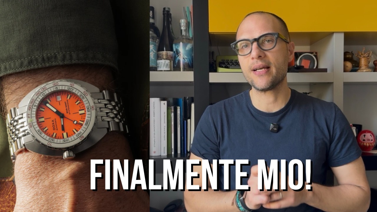 Per i miei 40 anni ecco il Doxa Sub 300T arancione: finalmente!