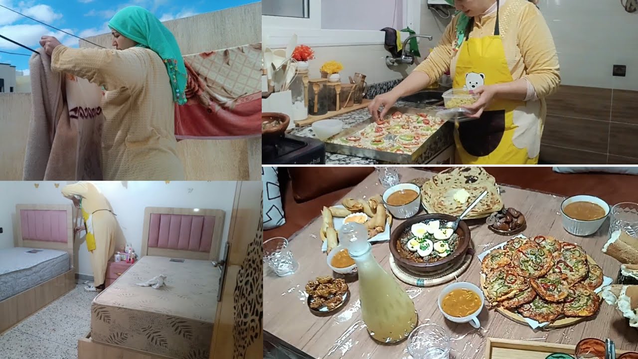 اول نهار في رمضان المبارك 💥 روتين مطرطق بلحداكه اوشهيوات 💪اول مرا نكتشف السطح 👏لقيت كارثه فداري 🤔 