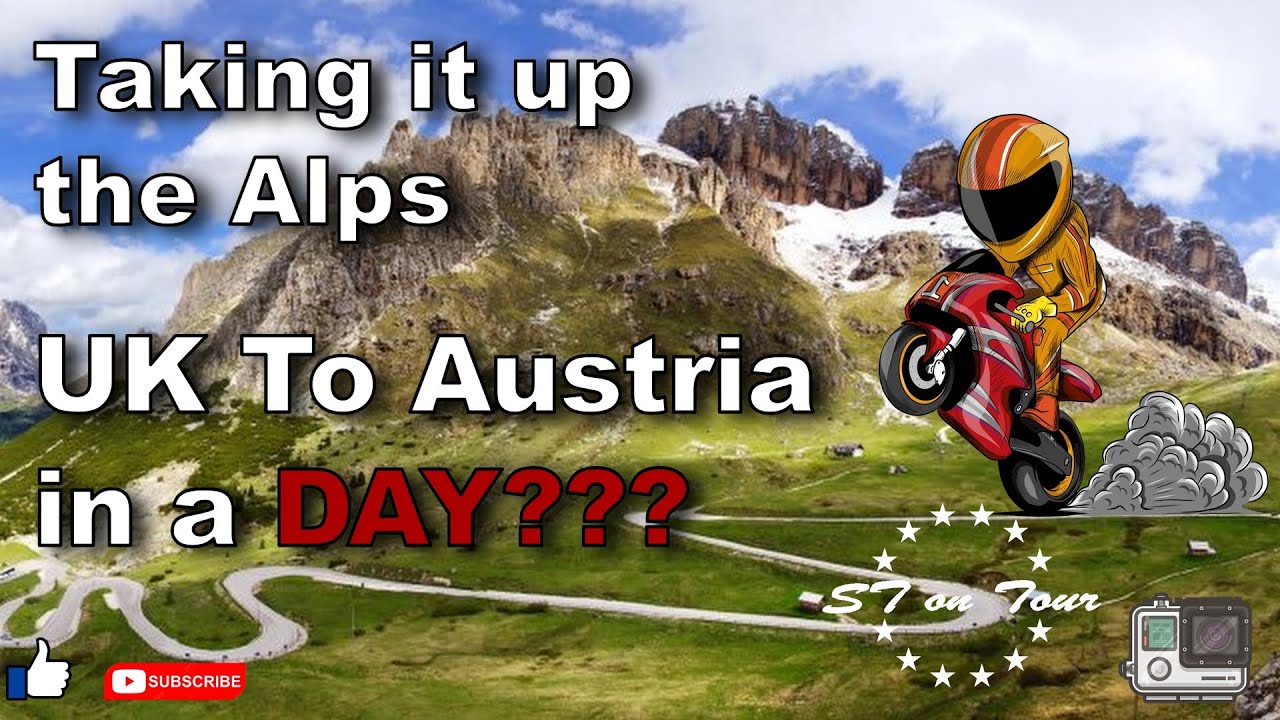 Honda ST1300's Alpine Tour 2025 - Day 01 UK to Austria in 24hrs??? TORNADO - what tornado????