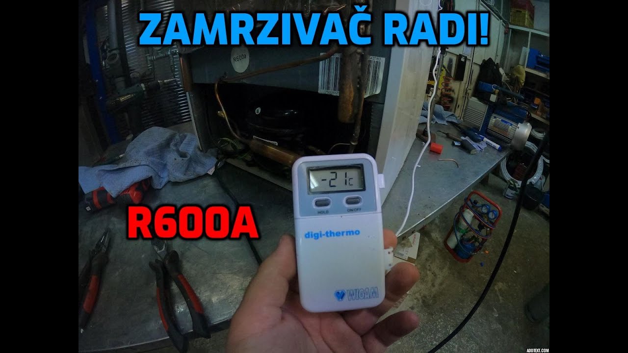 Popravak zamrzivača na R600a - 2 dio