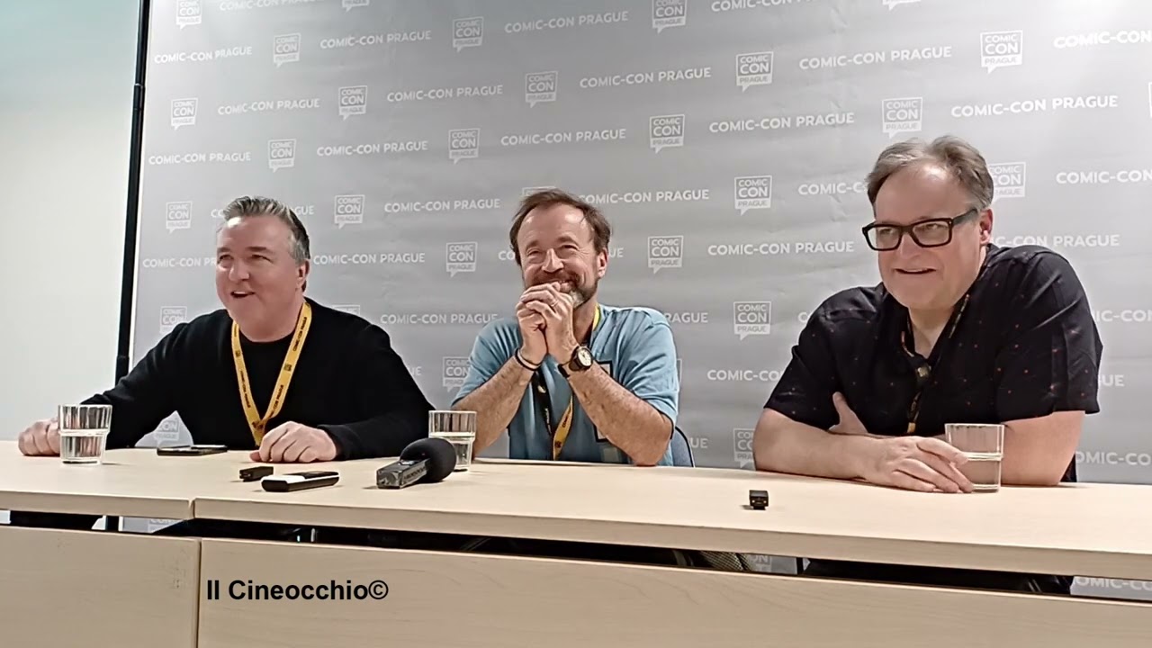 David Nykl, Paul McGillion and David Hewlett (Stargate etc. ) - Talks @Comic-Con Prague 2024