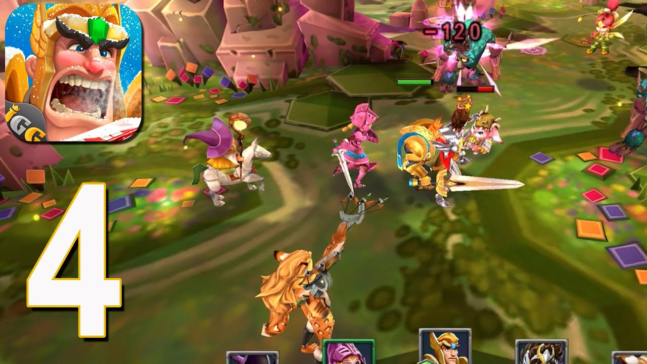 Lords Mobile: Kingdom Wars - Walkthrough Gameplay part 4 (iOS, Android)