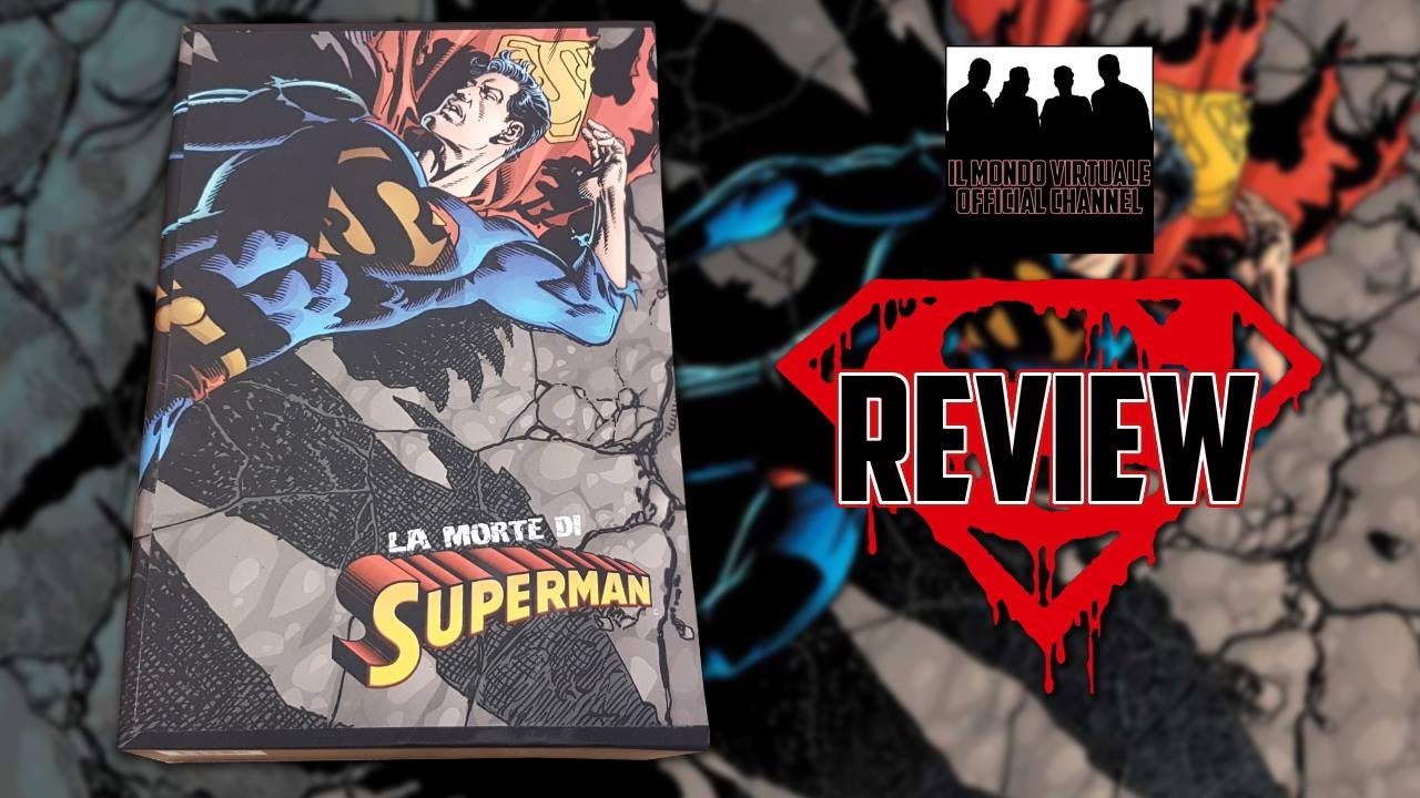 Cofanetto La Morte di Superman - Lion Comics - Review - Il Mondo Virtuale
