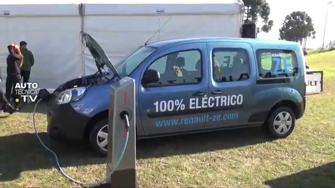 Renault KANGOO ZE. El primer utilitario eléctrico en Argentina. www.autotecnica.tv