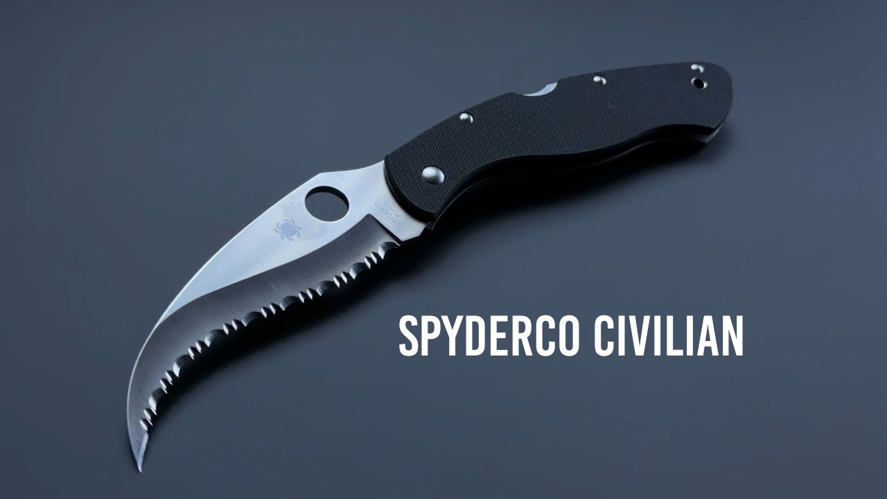 Spyderco Civilian - powstał na zam&oacute;wienie służb i dla nich