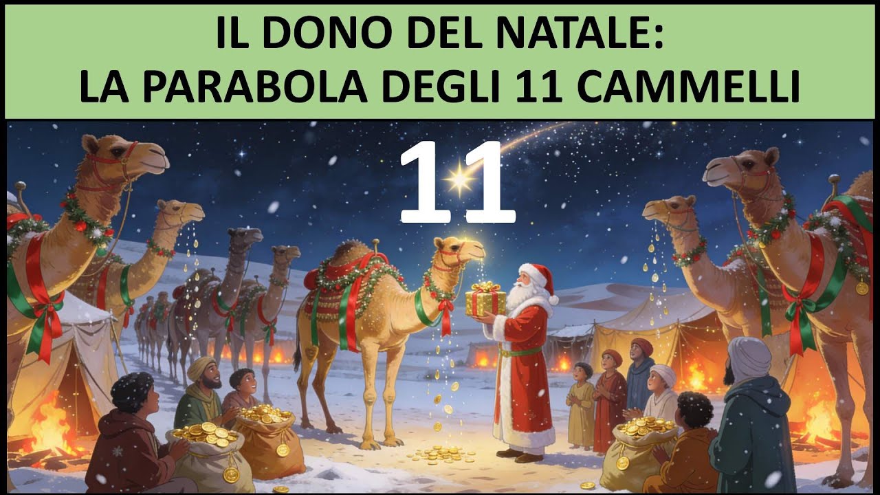 LA PIU' BELLA STORIA DI NATALE: la parabola degli 11 cammelli