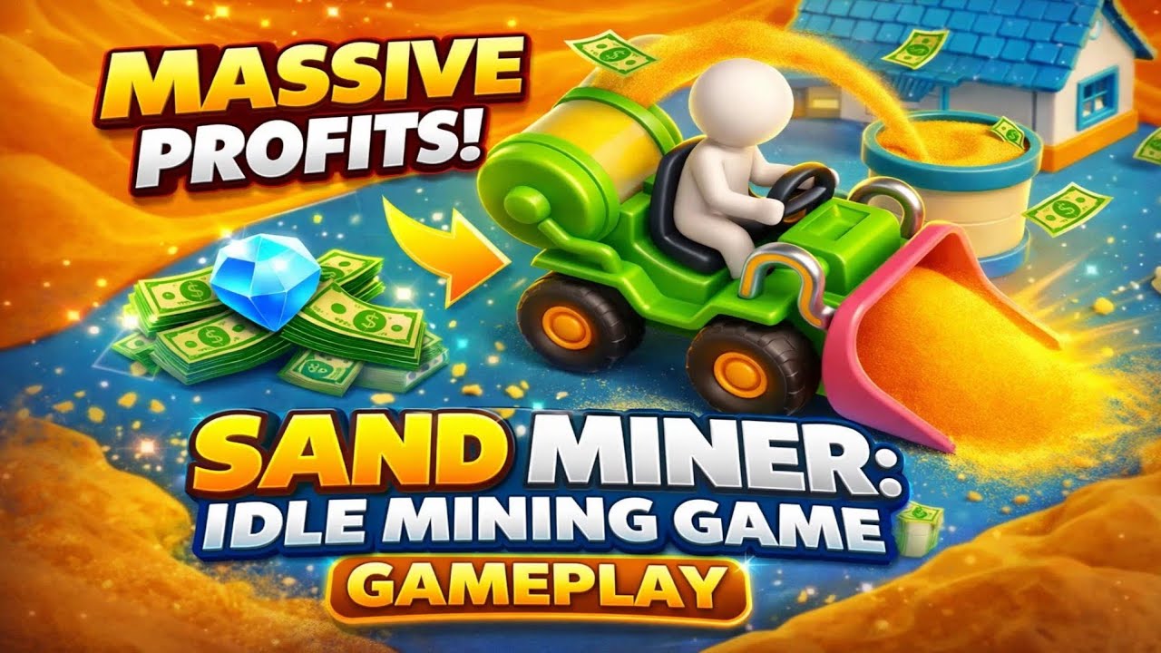 Digging For UFOs & Dinosaurs! 🦖 | Sand Miner: Idle Mining Game Gameplay