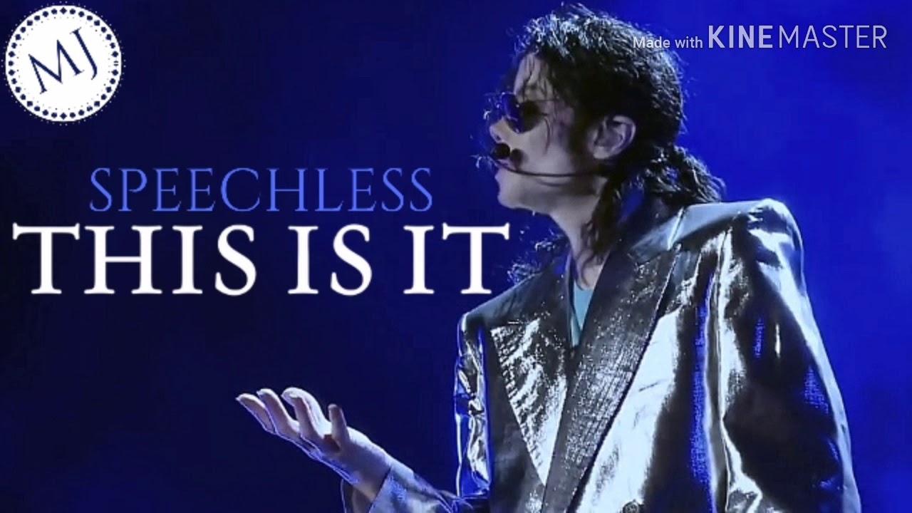 Speechless - Michael Jackson's This is it Studio Version