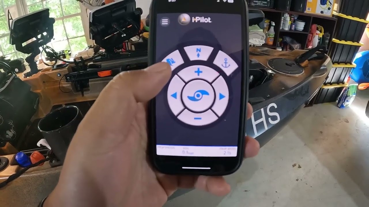 i-Pilot app to control the Old Town AutoPilot Kayak Minn Kota Motor | 1 Minute Setup Time