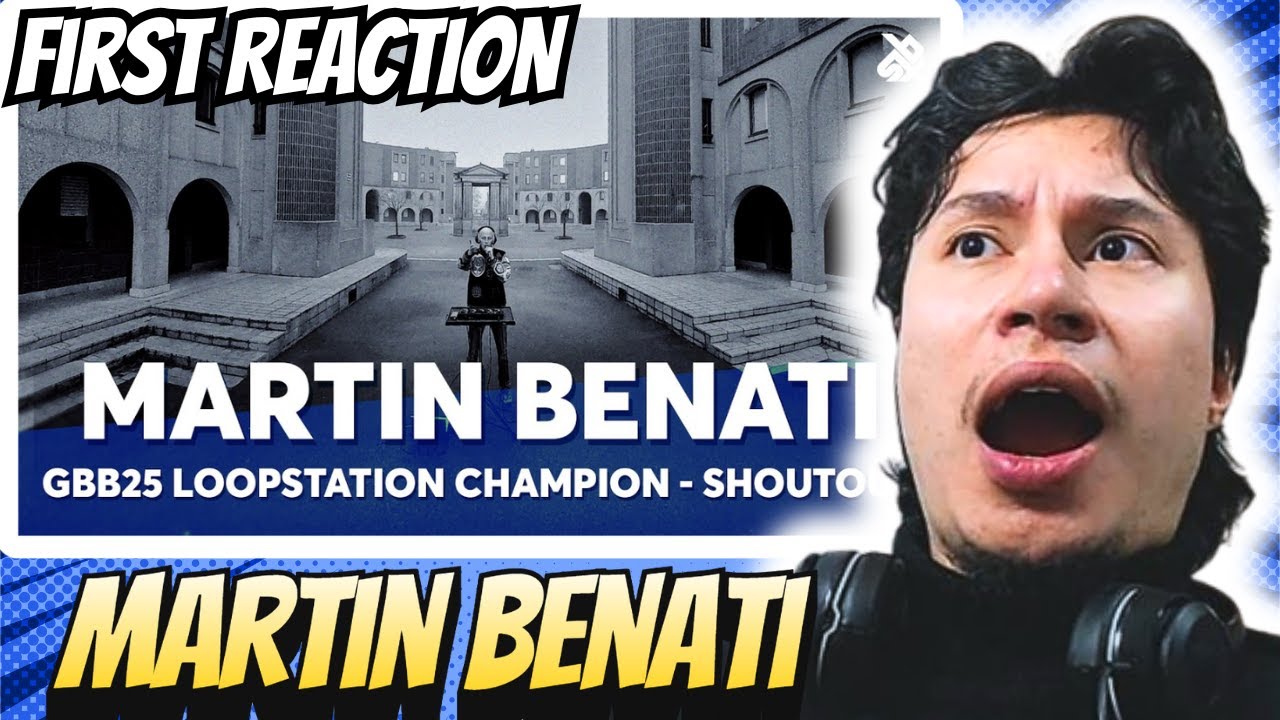 BEST Looper in the WORLD! | Martin Benati - GBB25 Champions Shoutout | REACTION