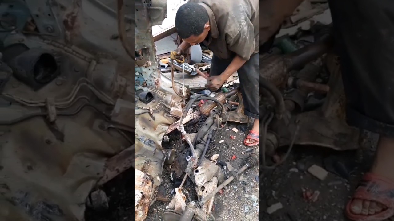 junk yard find 🤑 #fast #backpainexercises #watch #bz #scrapyard #junk #find #scrap #yard