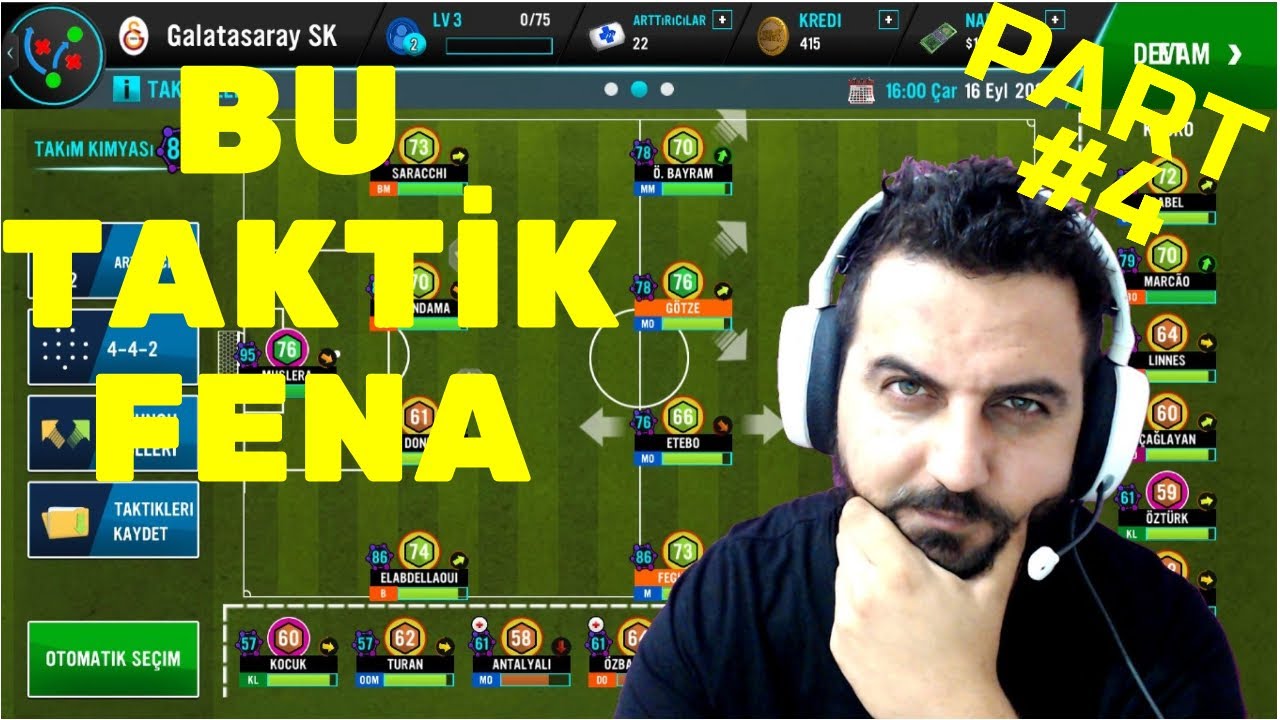 SOCCER MANAGER 21 - GALATASARAY KARİYER PART #4