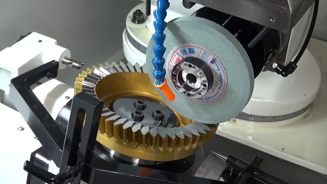 TOPWORK｜TG-4 CNC Tool & Cutter Grinder - Gear Shaper Cutter 插齒刀修銳 插齒刀修銳專用機